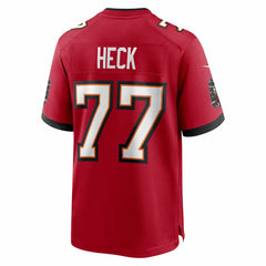Charlie Heck  Team Game Jersey - Tampa Bay Buccaneers Jerseys