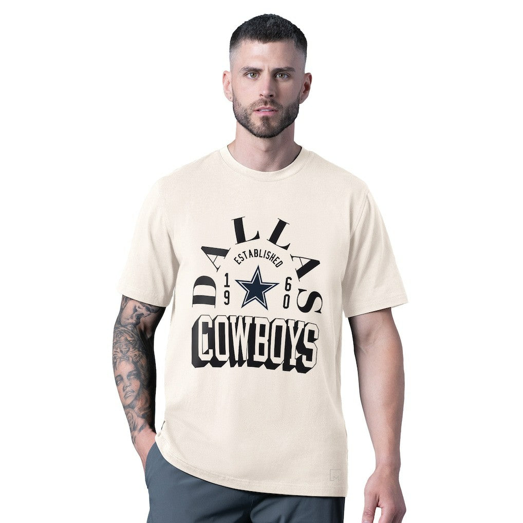 MSX by Michael Strahan Whiteout Vintage T-Shirt - Dallas Cowboys T-shirts
