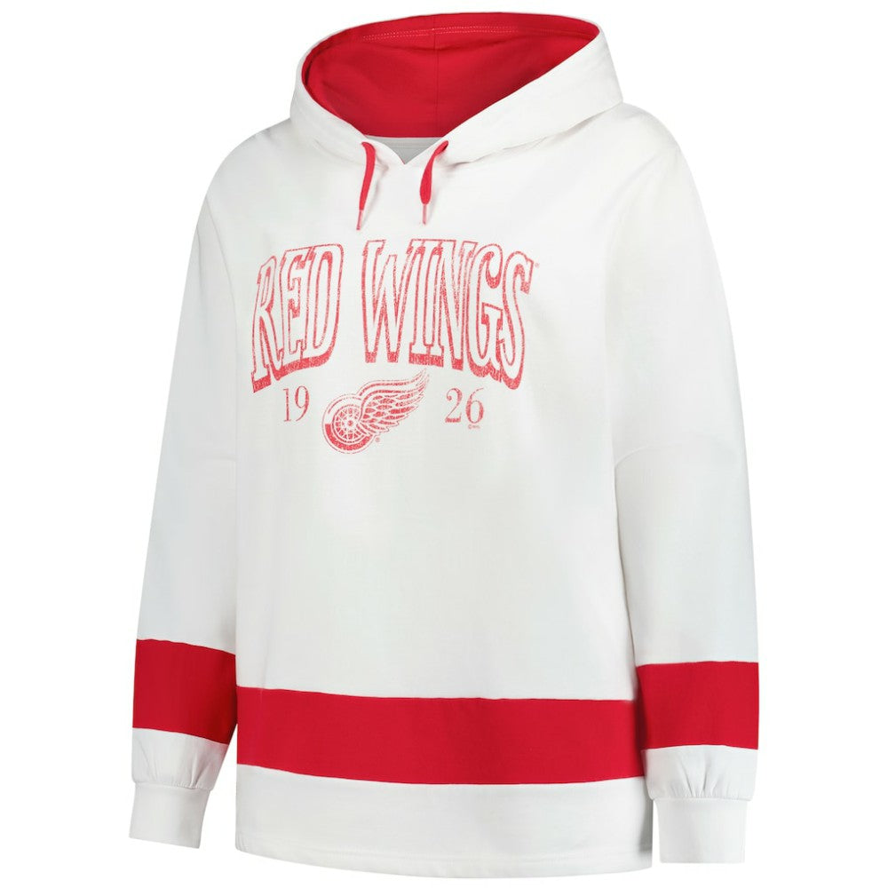 NHL Detroit Red Wings Profile Women's Plus Size Hoodie