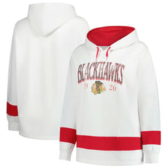 NHL Chicago Blackhawks Profile Women's Plus Size Hoodie