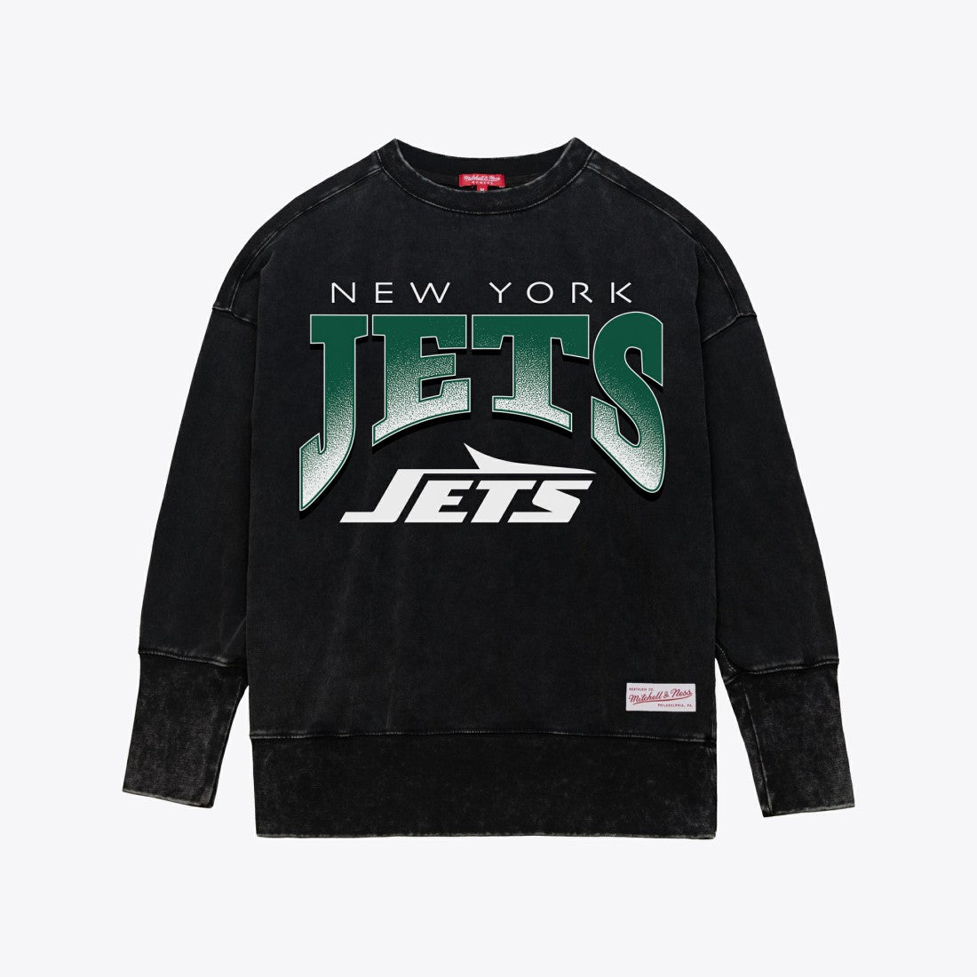 Women's Delineate Mineral Wash Crewneck Sweatshirt - New York Jets Sweatshirts