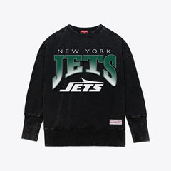 Women's Delineate Mineral Wash Crewneck Sweatshirt - New York Jets Sweatshirts
