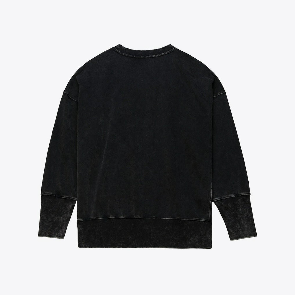 Women's Delineate Mineral Wash Crewneck Sweatshirt - Baltimore Ravens Sweatshirts