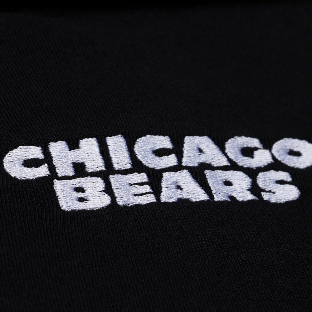 Women's Cropped Long Sleeve Rugby Polo - Chicago Bears