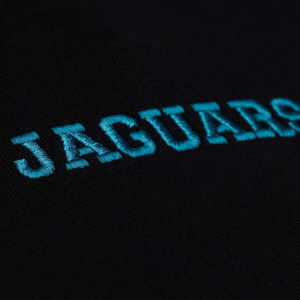 Women's Throwback Cropped Long Sleeve Rugby Polo - Jacksonville Jaguars