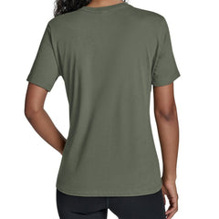 Green Athletics Starter Women's Groovy Script Team Fitted T-Shirt