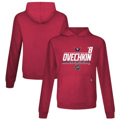 NHL Alexander Ovechkin Washington Capitals Levelwear NHL All-Time Leading Goal Scorer Milestone Name & Number Relay Pullover Hoodie
