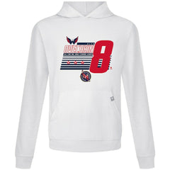 NHL Alexander Ovechkin Washington Capitals Levelwear NHL All-Time Leading Goal Scorer Milestone Stripes Name & Number Relay Pullover Hoodie