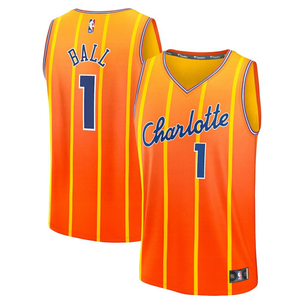 Fanatics LaMelo Ball Charlotte Hornets 2025/26 City Edition Fast Break Jersey