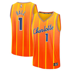 Fanatics LaMelo Ball Charlotte Hornets 2025/26 City Edition Fast Break Jersey