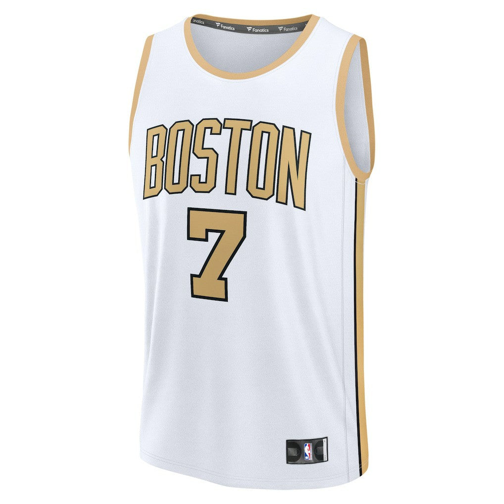 Fanatics Jaylen Brown Boston Celtics 2025/26 City Edition Fast Break Jersey