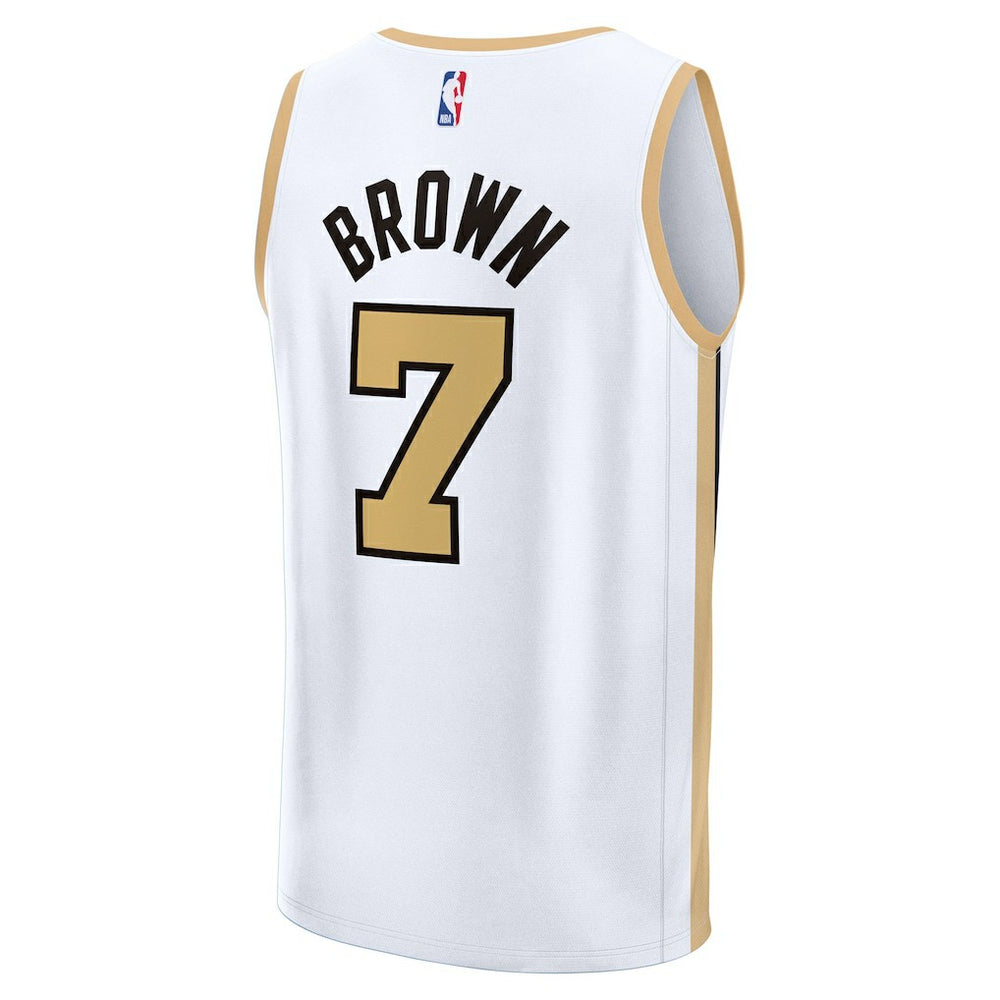 Fanatics Jaylen Brown Boston Celtics 2025/26 City Edition Fast Break Jersey