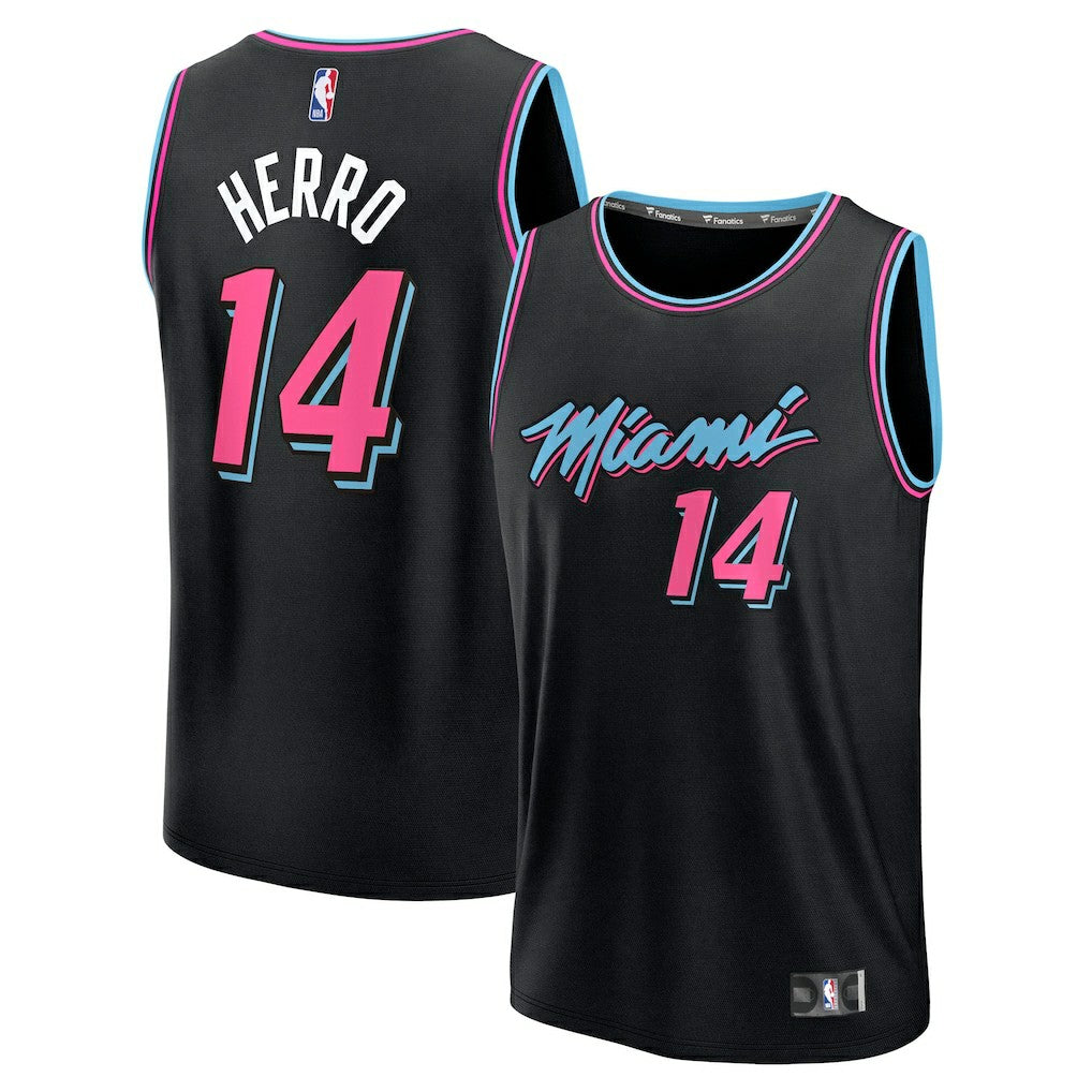 Fanatics Tyler Herro Miami Heat Youth 2025/26 City Edition Fast Break Jersey