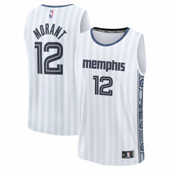Fanatics Ja Morant Memphis Grizzlies Youth 2025/26 City Edition Fast Break Jersey