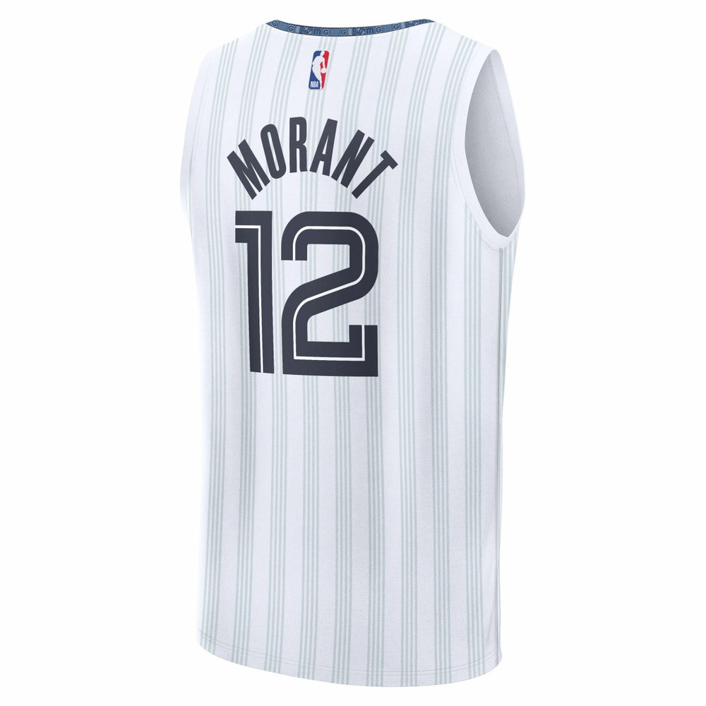 Fanatics Ja Morant Memphis Grizzlies Youth 2025/26 City Edition Fast Break Jersey