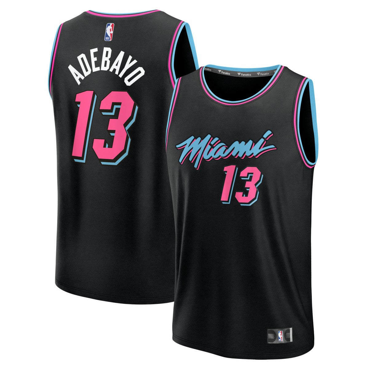 Fanatics Bam Adebayo Miami Heat Youth 2025/26 City Edition Fast Break Jersey