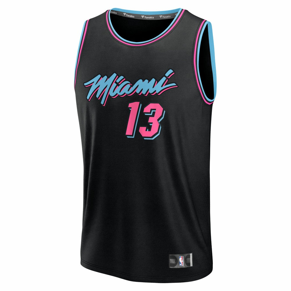 Fanatics Bam Adebayo Miami Heat Youth 2025/26 City Edition Fast Break Jersey