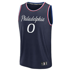 Fanatics Tyrese Maxey Philadelphia 76ers Youth 2025/26 City Edition Fast Break Jersey