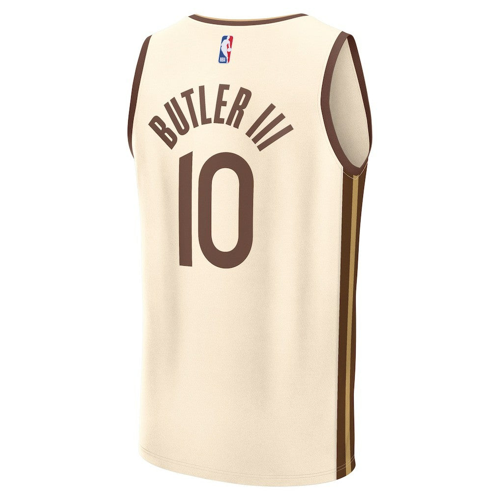 Fanatics Jimmy Butler III Golden State Warriors Youth 2025/26 City Edition Fast Break Jersey sale