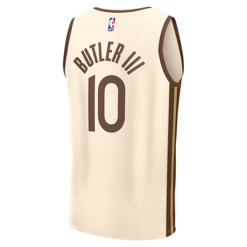 Fanatics Jimmy Butler III Golden State Warriors Youth 2025/26 City Edition Fast Break Jersey sale