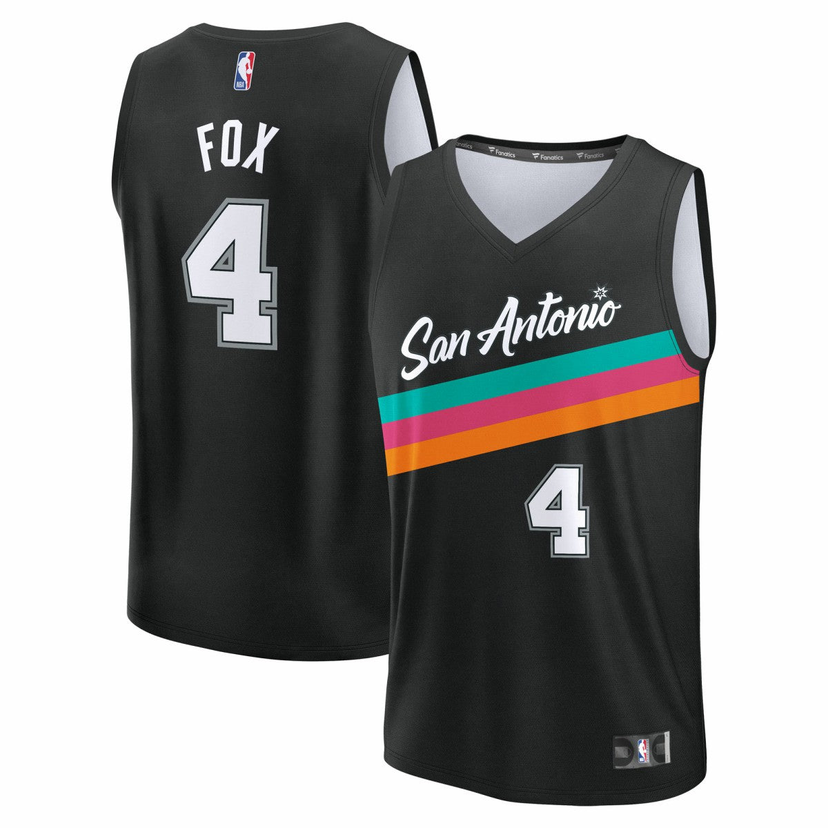 Fanatics De'Aaron Fox San Antonio Spurs Youth 2025/26 City Edition Fast Break Jersey