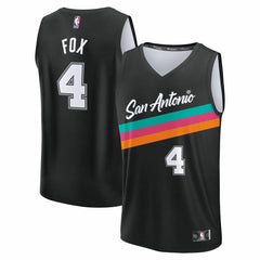 Fanatics De'Aaron Fox San Antonio Spurs Youth 2025/26 City Edition Fast Break Jersey