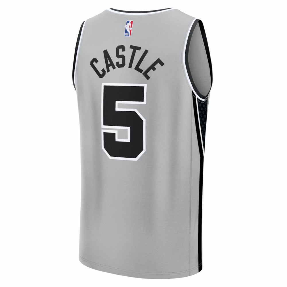 Fanatics Stephon Castle San Antonio Spurs Youth Fast Break Jersey