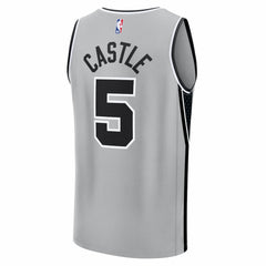 Fanatics Stephon Castle San Antonio Spurs Youth Fast Break Jersey