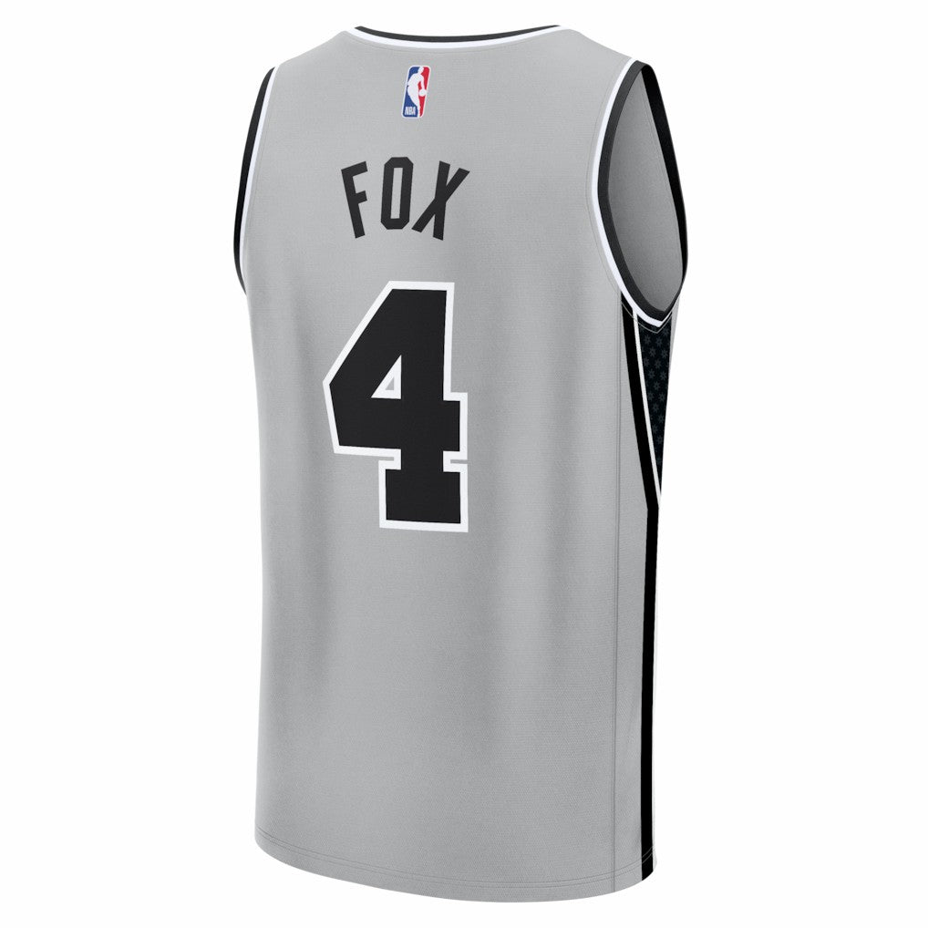 Fanatics De'Aaron Fox San Antonio Spurs Youth Fast Break Jersey