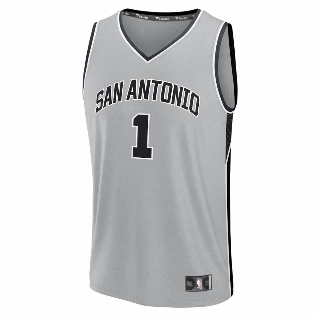 Fanatics Victor Wembanyama San Antonio Spurs Youth Fast Break Jersey