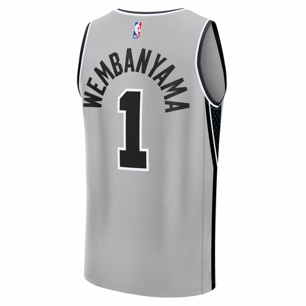 Fanatics Victor Wembanyama San Antonio Spurs Youth Fast Break Jersey