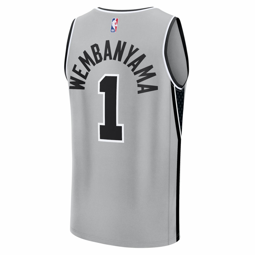 Fanatics Victor Wembanyama San Antonio Spurs Youth Fast Break Jersey