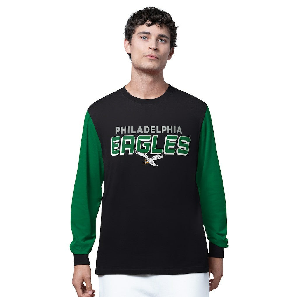 Starter Thursday Night Gridiron Long Sleeve T-Shirt - Philadelphia Eagles T-shirts