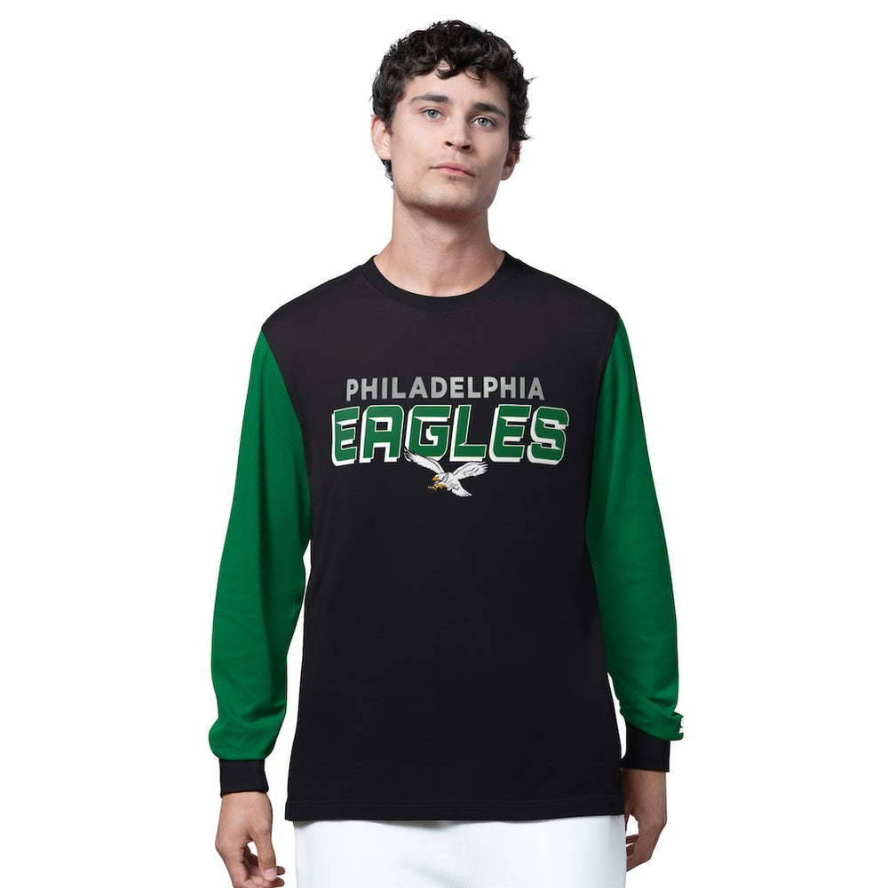 Starter Thursday Night Gridiron Long Sleeve T-Shirt - Philadelphia Eagles T-shirts