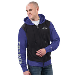 Starter Thursday Night Gridiron Full-Zip Hoodie - Baltimore Ravens Hoodies