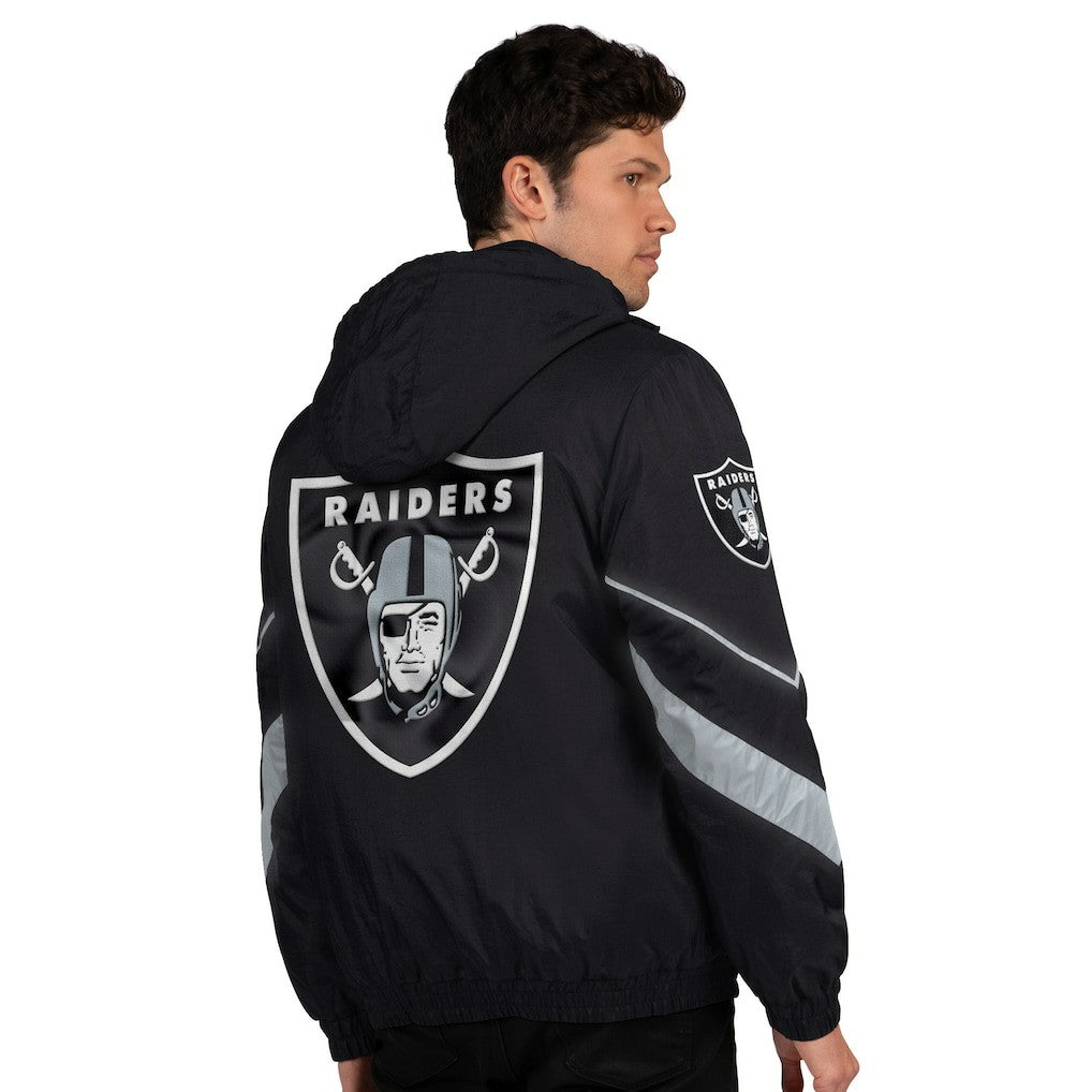 Starter Thursday Night Gridiron Full-Zip Jacket - Las Vegas Raiders Jackets