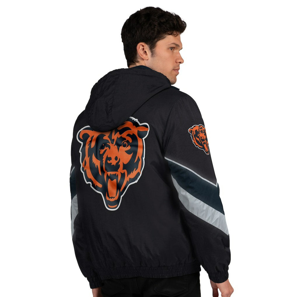 Starter Thursday Night Gridiron Full-Zip Jacket - Chicago Bears Jackets