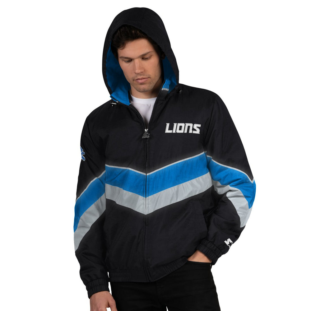 Starter Thursday Night Gridiron Full-Zip Jacket - Detroit Lions Jackets