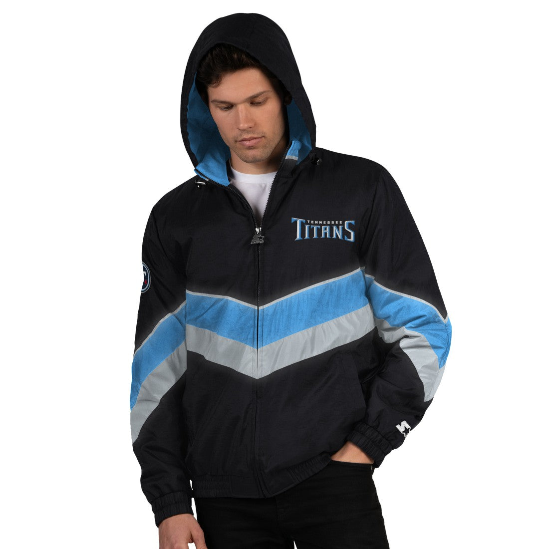 Starter Thursday Night Gridiron Full-Zip Jacket - Tennessee Titans Jackets