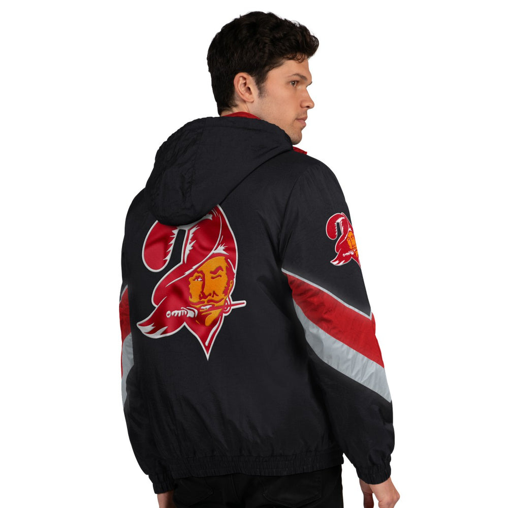 Starter Thursday Night Gridiron Vintage Logo Full-Zip Hoodie - Tampa Bay Buccaneers Hoodies