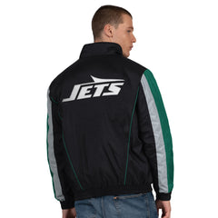 Starter Thursday Night Gridiron Half-Zip Jacket - New York Jets Jackets
