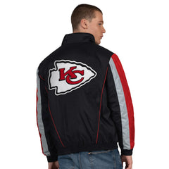 Starter Thursday Night Gridiron Half-Zip Jacket - Kansas City Chiefs Jackets