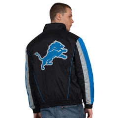 Starter Thursday Night Gridiron Half-Zip Jacket - Detroit Lions Jackets