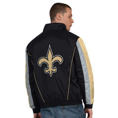 Starter Thursday Night Gridiron Half-Zip Jacket - New Orleans Saints Jackets