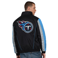 Starter Thursday Night Gridiron Half-Zip Jacket - Tennessee Titans Jackets