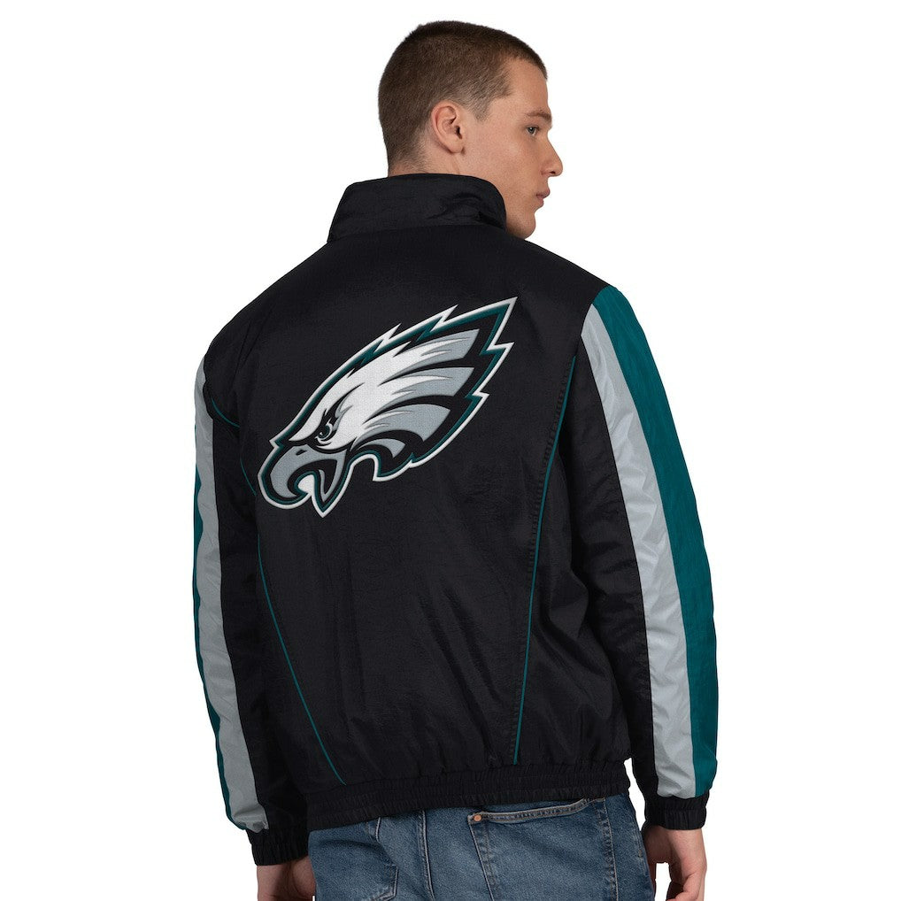 Starter Thursday Night Gridiron Half-Zip Jacket - Philadelphia Eagles Jackets