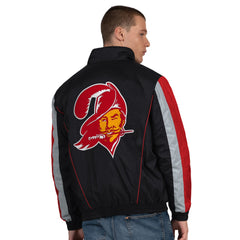 Starter Thursday Night Gridiron Vintage Logo Half-Zip Jacket - Tampa Bay Buccaneers Jackets