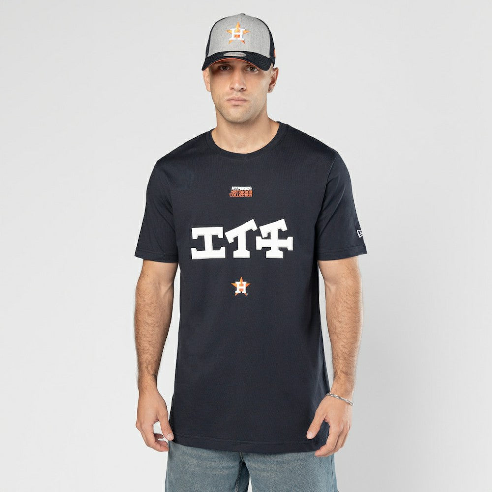 Navy Houston Astros New Era x Hyperfly T-Shirt