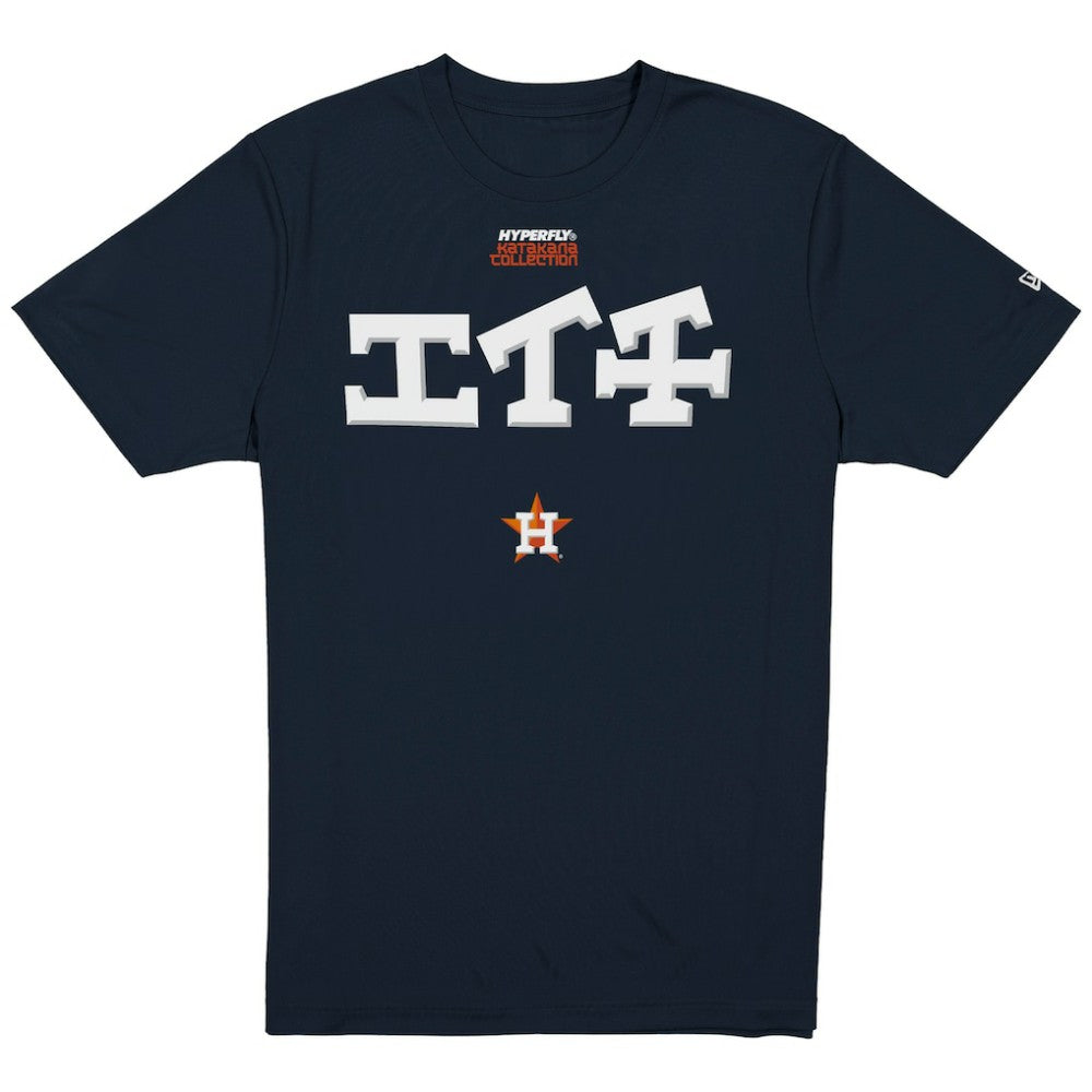 Navy Houston Astros New Era x Hyperfly T-Shirt