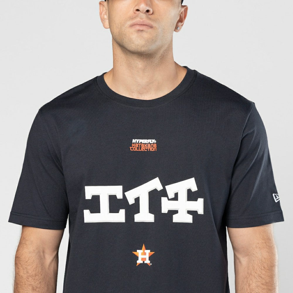 Navy Houston Astros New Era x Hyperfly T-Shirt